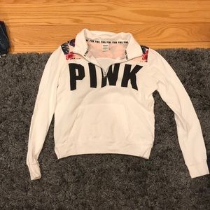 VS Pink quarter zip